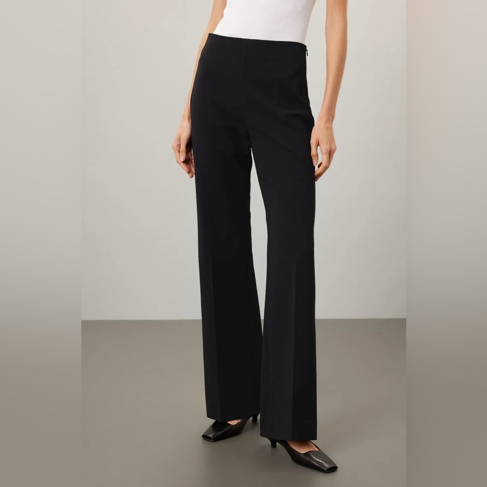 Club Monaco High Rise Crepe Trouser Pantaloons